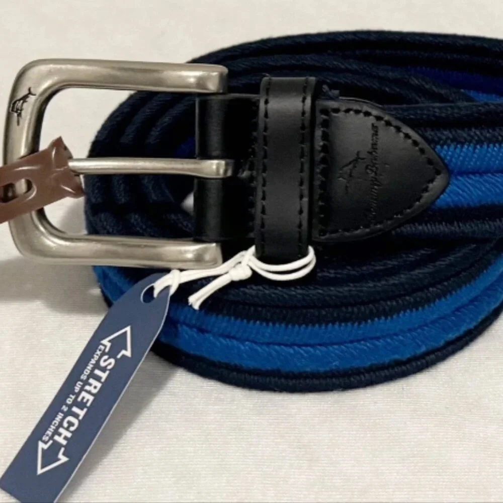 Tommy Bahama Two-Tone Stretch Belt
